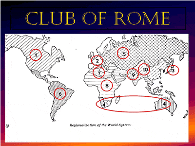 Club of Rome Map