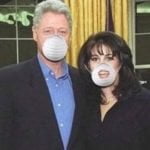 lewinskyclintonmask